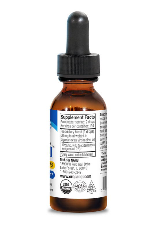 North American Herb and Spice - Oreganol Label