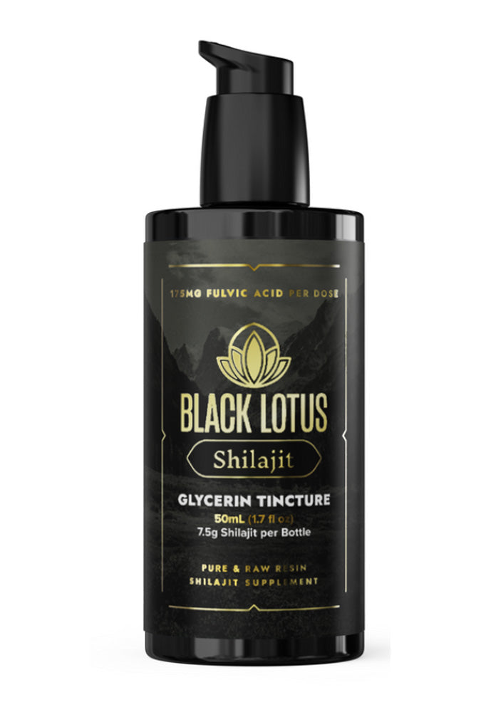 Black Lotus Shilajit Tincture 50mL