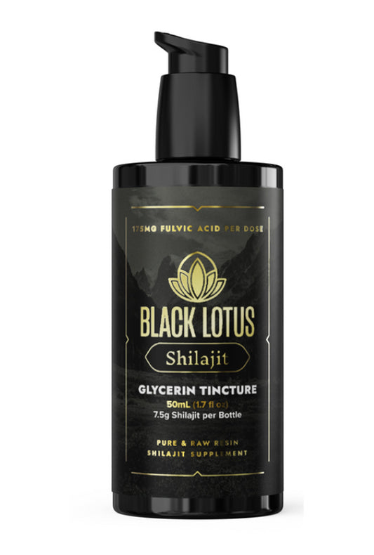 Black Lotus Shilajit Tincture 50mL