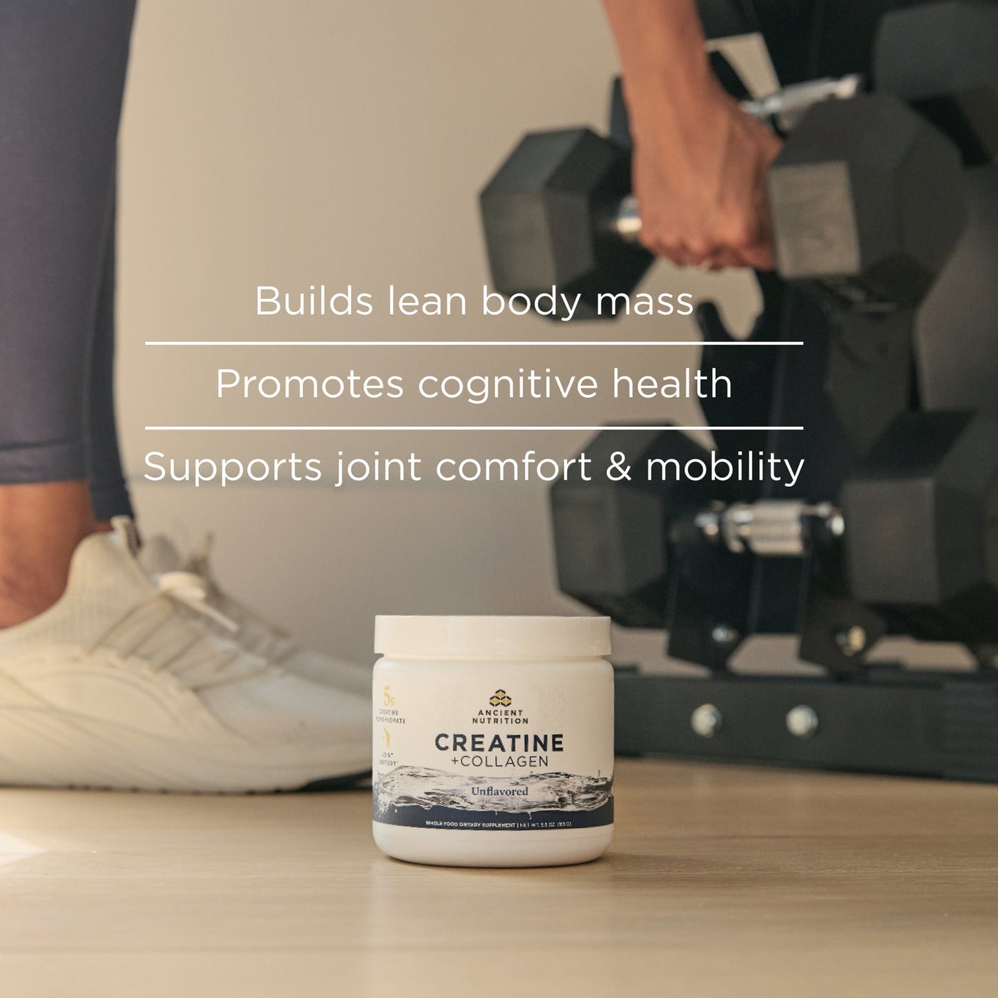 Creatine and Collegen Powder Unflavored Benefits