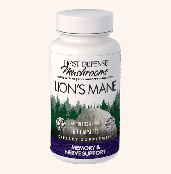Lions Mane Capsules Brain Health