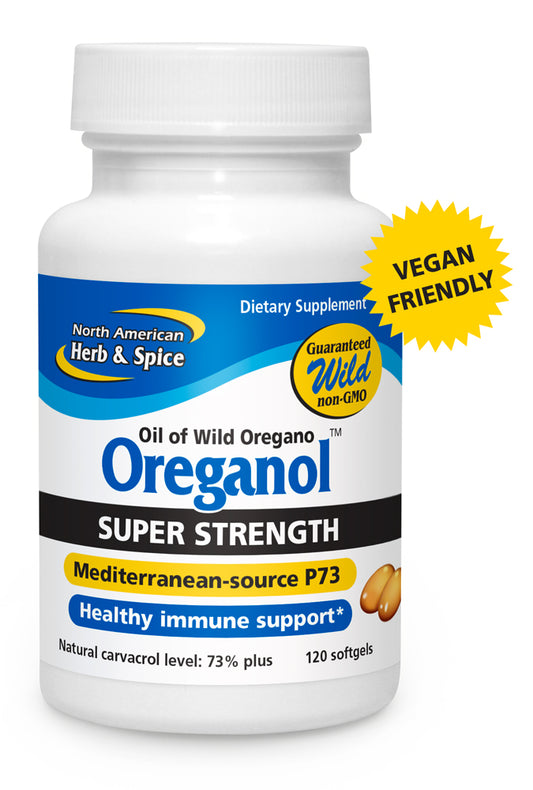North American Herb and Spice Oreganol Super Strength P73-120 Softgels