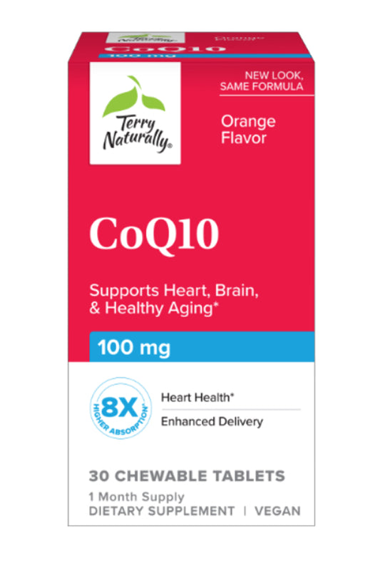 Terry Naturally CoQ10 Chewable Tablets