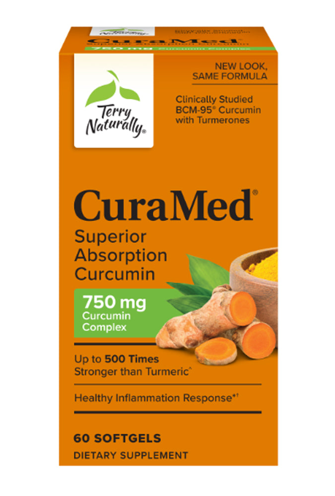 Terry Naturally | CuraMed 750 mg  Sofgels | Immune Health