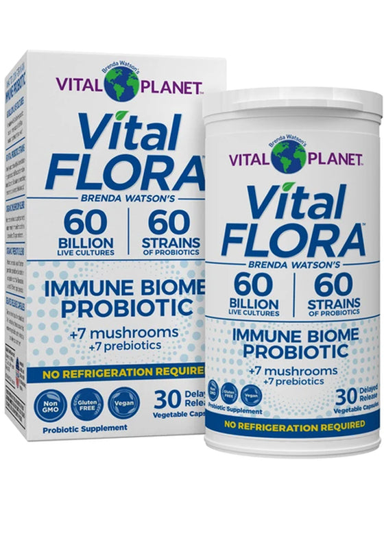 Vital Flora Immune Biome Probiotic - 30 Capsules