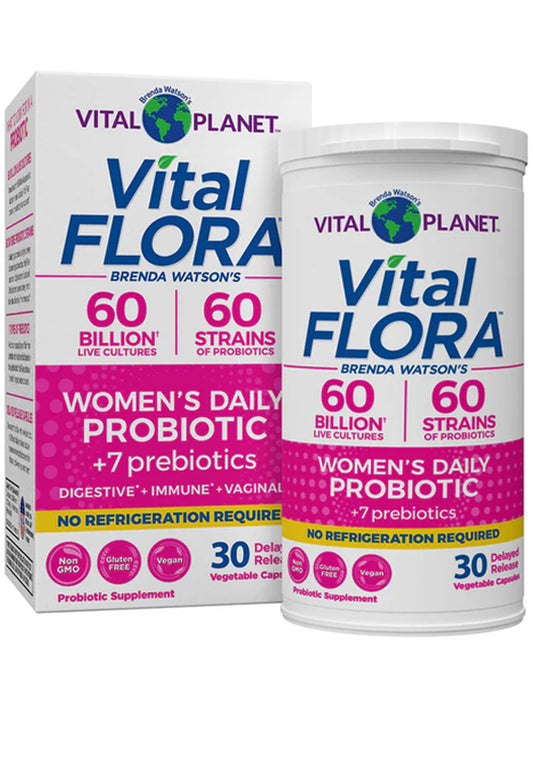 Vital Flora Women's Daily Probiotic - 60 Strains
