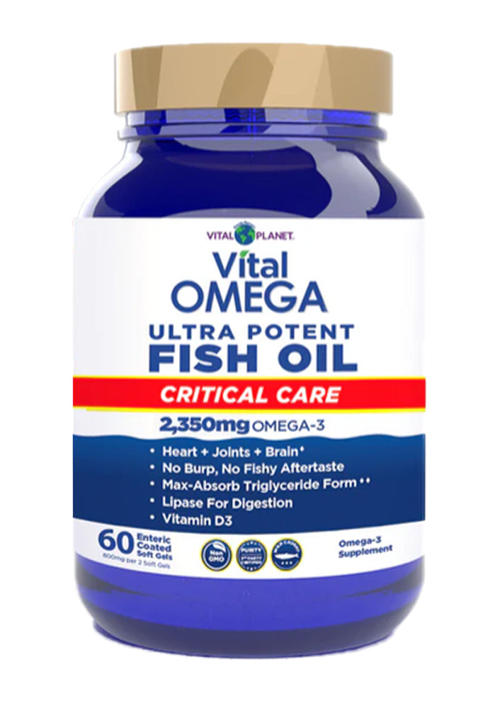 Vital Omega Fish Oil 60 Softgels