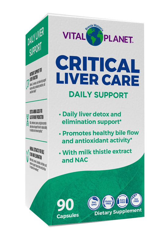 Vital Planet Critical Liver Care 90 Capsules 